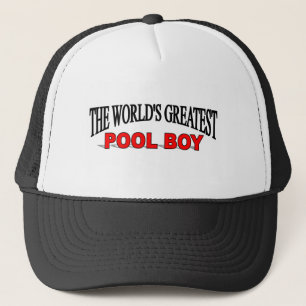 The World's Greatest Pool Boy Trucker Hat