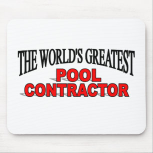 The World's Greatest Pool Contractor Mouse Pad