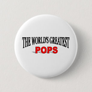The World's Greatest Pops 6 Cm Round Badge