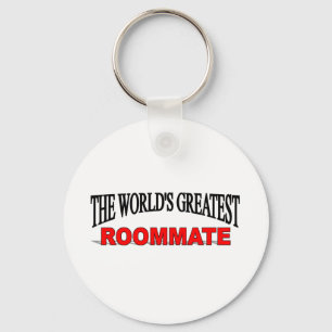 The World's Greatest Roommate Key Ring