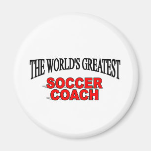 The World's Greatest Soccer Coach Magnet