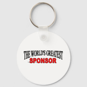 The World's Greatest Sponsor Key Ring