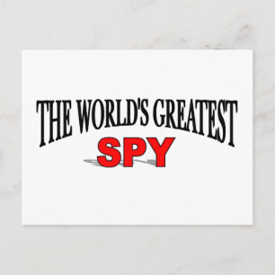 The World's Greatest Spy Postcard