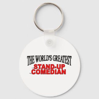 The World's Greatest Stand-up Comedian Key Ring