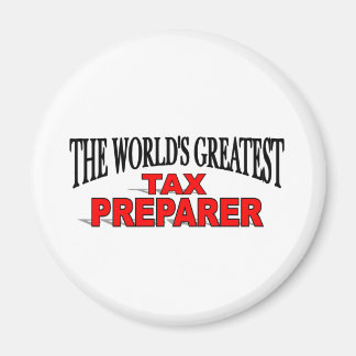 The World's Greatest Tax Preparer Magnet