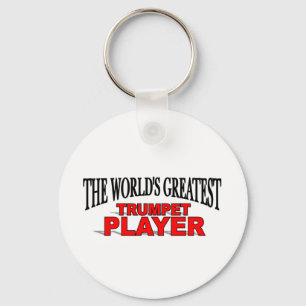 The World's Greatest Trumpet Player Key Ring