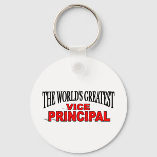 The World's Greatest Vice Principal Key Ring