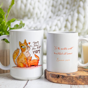 The Worlds Most Beautiful Cat Mum Coffee Mug