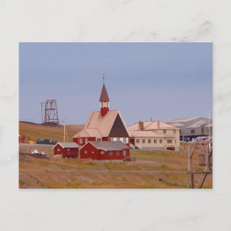 The world's northernmost church postcard