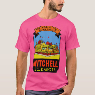 The Worlds Only Corn Palace Mitchell South Dakota  T-Shirt