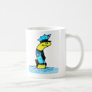the worm police coffee mug