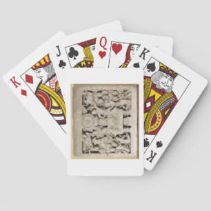 The worship of the Buddhist symbols, Amaravati (li Playing Cards