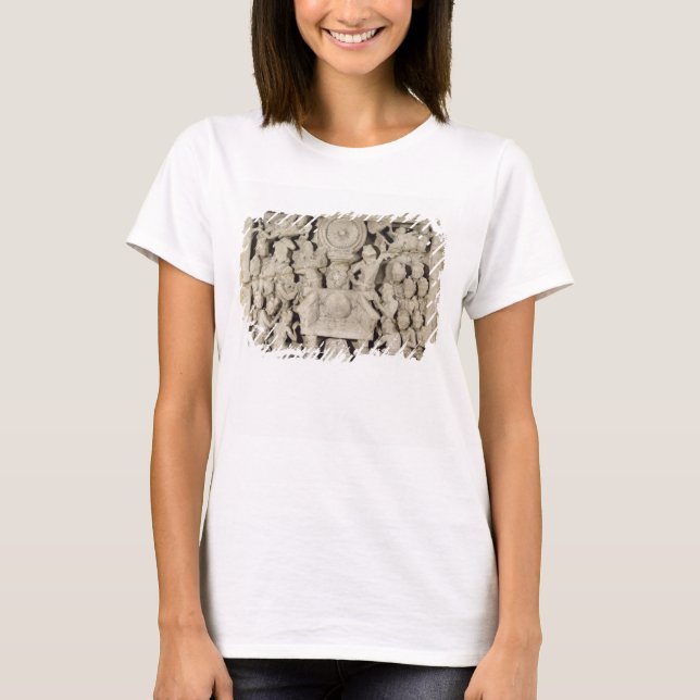 The worship of the Buddhist symbols, Amaravati (li T-Shirt (Front)