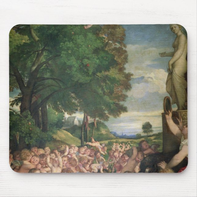 The Worship of Venus, 1519 Mouse Pad (Front)