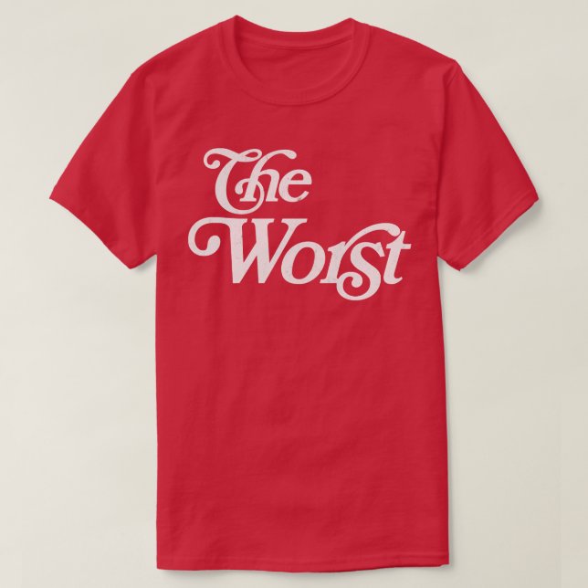 The Worst T-Shirt (Design Front)