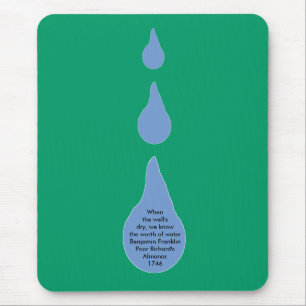 The Worth of Water Mouse Pad