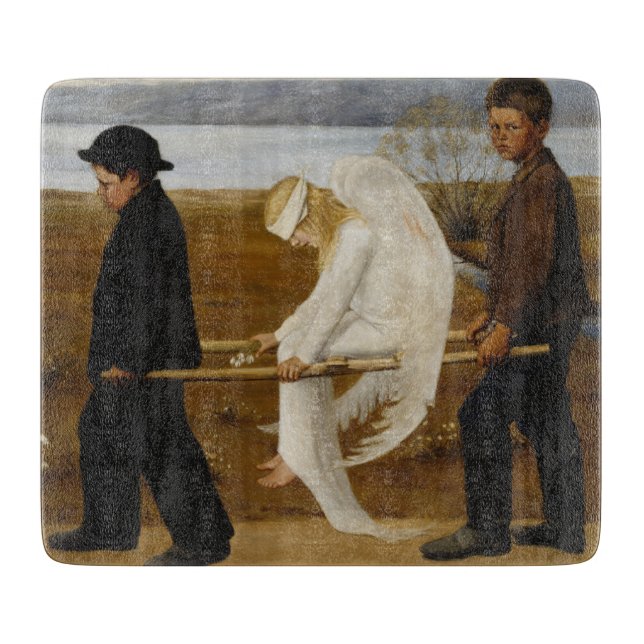 The Wounded Angel (by Hugo Simberg) Cutting Board (Front)