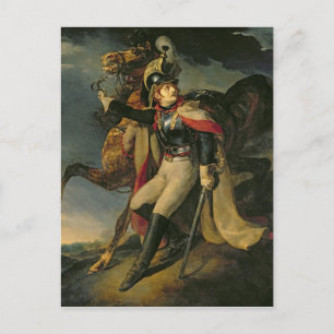 The Wounded Cuirassier, 1814 Postcard
