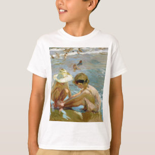 The wounded foot painting by Joaquin Sorolla T-Shirt