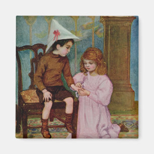 The Wounded Knight Magnet