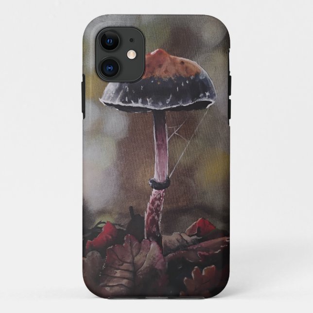 The Wounded Mushroom Mini Case-Mate iPhone Case (Back)