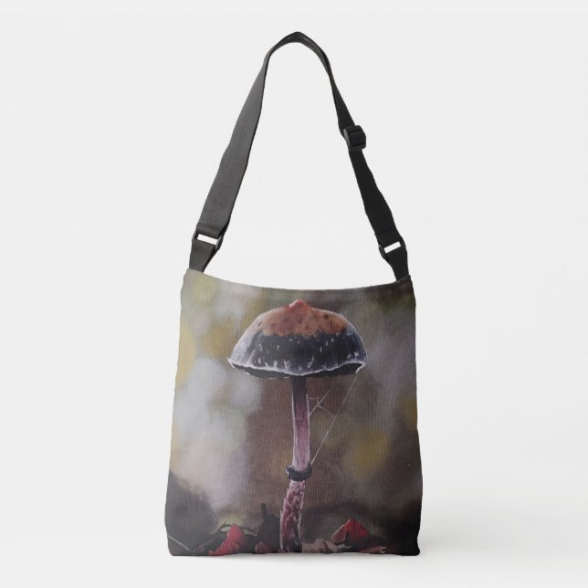 The Wounded Mushroom Mini Crossbody Bag (Front)
