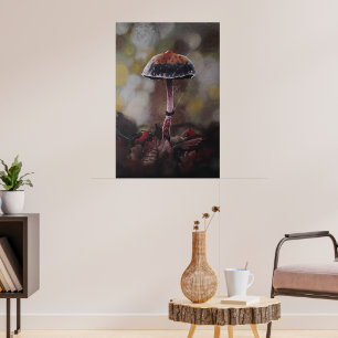The Wounded Mushroom Poster