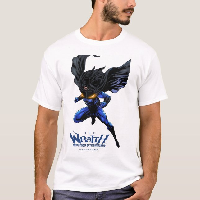 The Wraith In Action T-Shirt (Front)