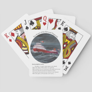 THE WRECK OF THE EDMUND FITZGERALD PLAYING CARDS