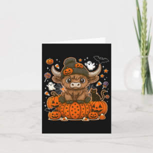 The Wrestling Pumpkin Halloween Costume Card