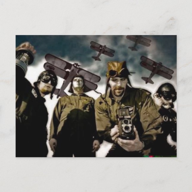 the wRIGHT BROTHERS postcard (Front)