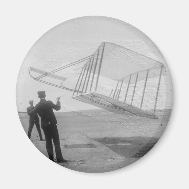 The Wright Brothers test flight Magnet (Front)