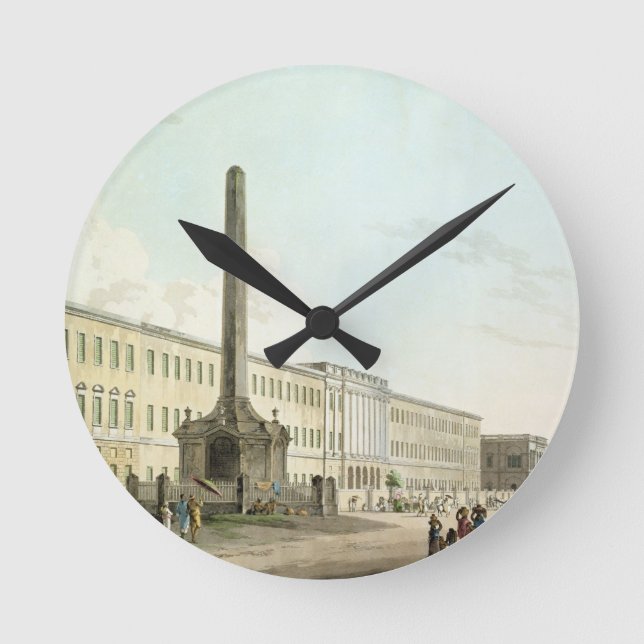 The Writers' Buildings, Calcutta, plate 30 from 'O Round Clock (Front)