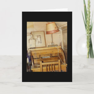 The Writer's Roll Top Desk Card