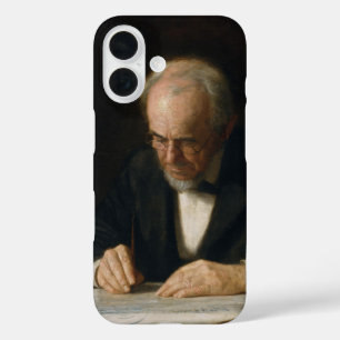 The Writing Master by Thomas Eakins iPhone 16 Case