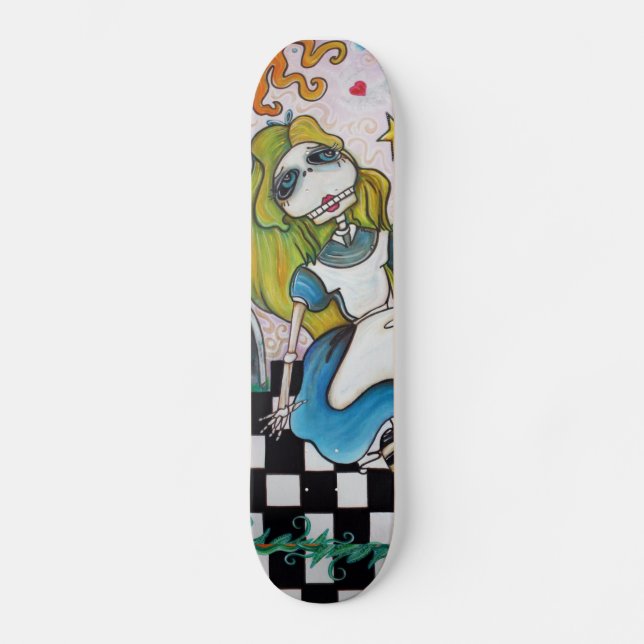The Wrong Alice Skateboard (Front)