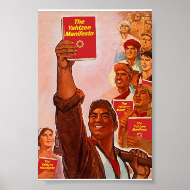 The Yahtzee Manifesto Poster (Front)