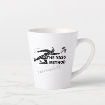 The Yass Method Signed Latte Cup