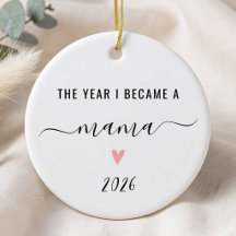 The Year I Became A Mama, Gift for New Mum