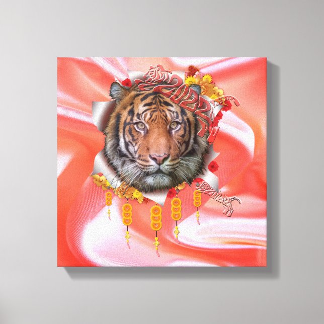 The Year of the Tiger Canvas Print (Front)