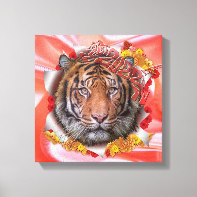 The Year of the Tiger Canvas Print (Front)