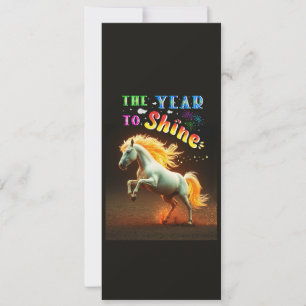 The Year To Shine Holiday Card