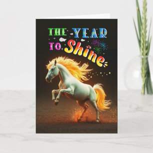 The Year To Shine Holiday Card