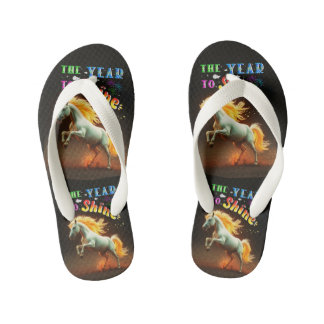 The Year To Shine Kid's Jandals
