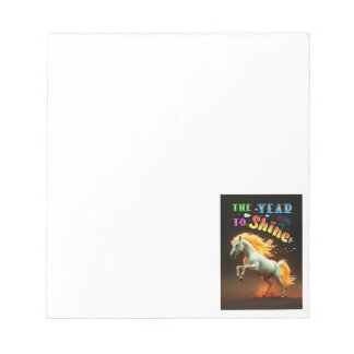 The Year To Shine Notepad