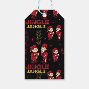 THE YEAR WITHOUT A SANTA CLAUS™   Elf Pattern Gift Tags