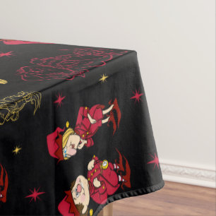 THE YEAR WITHOUT A SANTA CLAUS™   Elf Pattern Tablecloth
