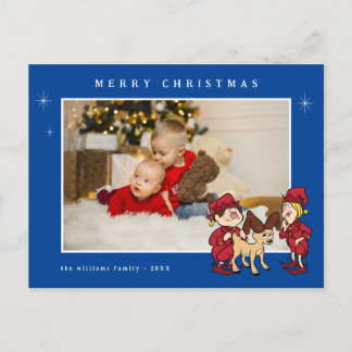 THE YEAR WITHOUT A SANTA CLAUS™ | Happy Holidays H Holiday Postcard