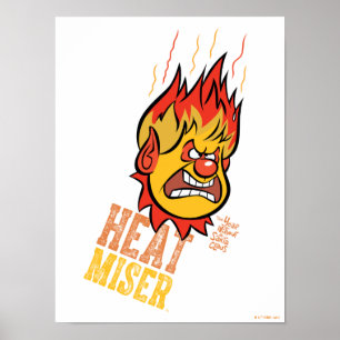 THE YEAR WITHOUT A SANTA CLAUS™ Heat Miser Fumin Poster