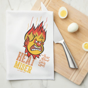 THE YEAR WITHOUT A SANTA CLAUS™ Heat Miser Fuming Tea Towel